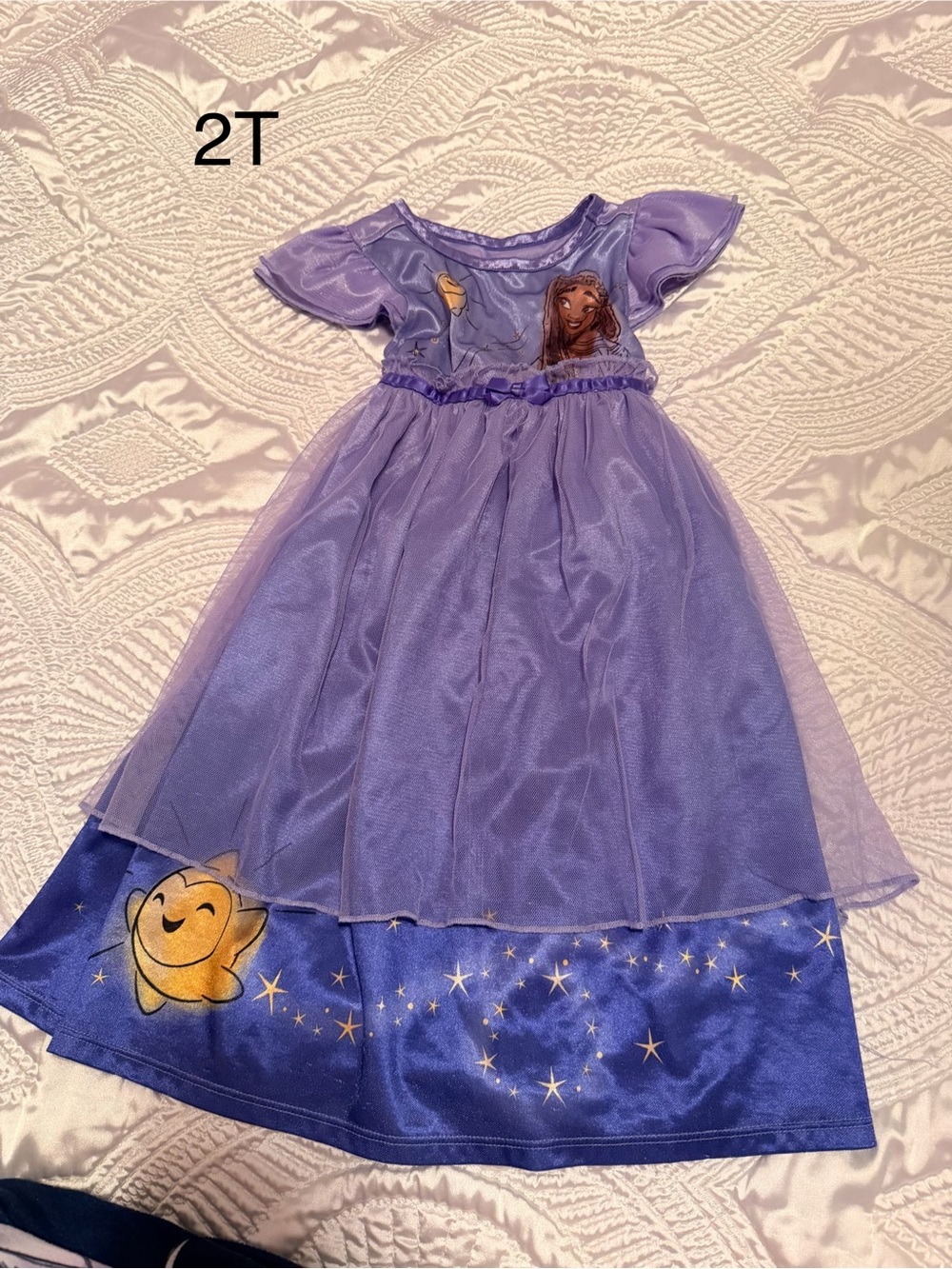Disney Purple Starry Night Princess Nightgown
